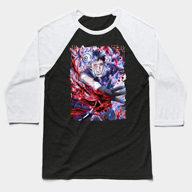 TOBI OBITO UCHIHA MERCH VTG Baseball T-Shirt by Melesz.Ink Tattoo